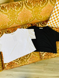 580 Friday Crop Tee + 2 Colors