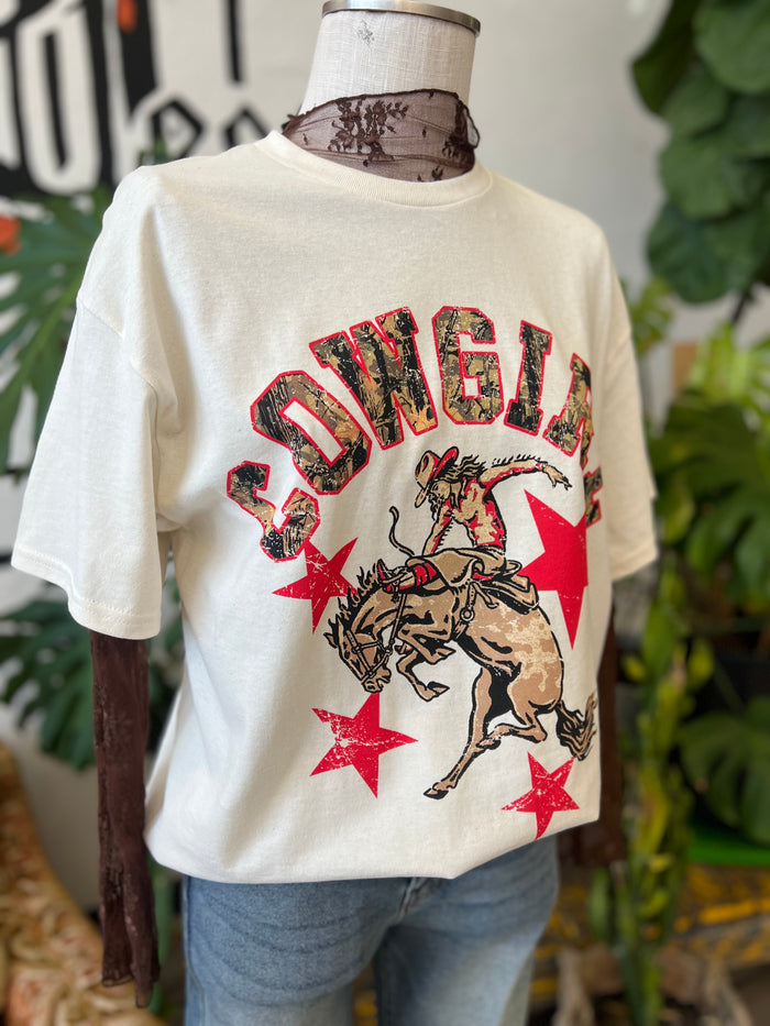 Cowgirl Camo Graphic Tee
