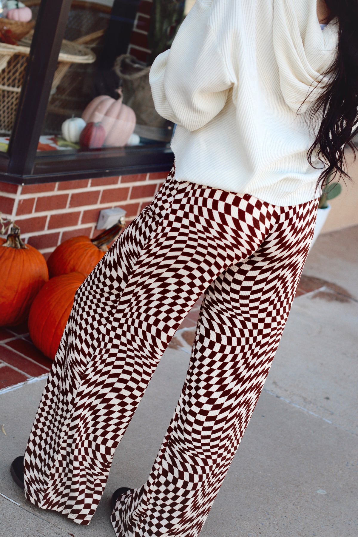 Way Out Checkered Pants