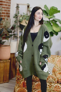 The Best Yin Yang Cardigan in Olive