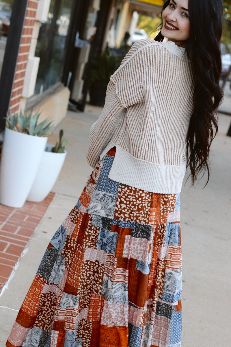 Poppy Patchwork Skirt