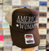 580 Trucker + American Woman Brown