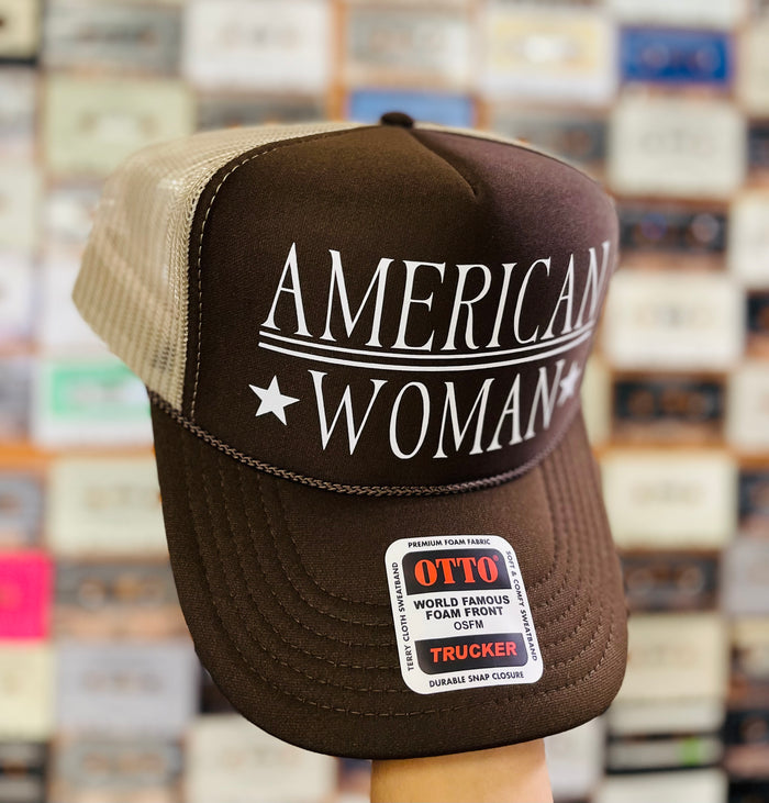 580 Trucker + American Woman Brown