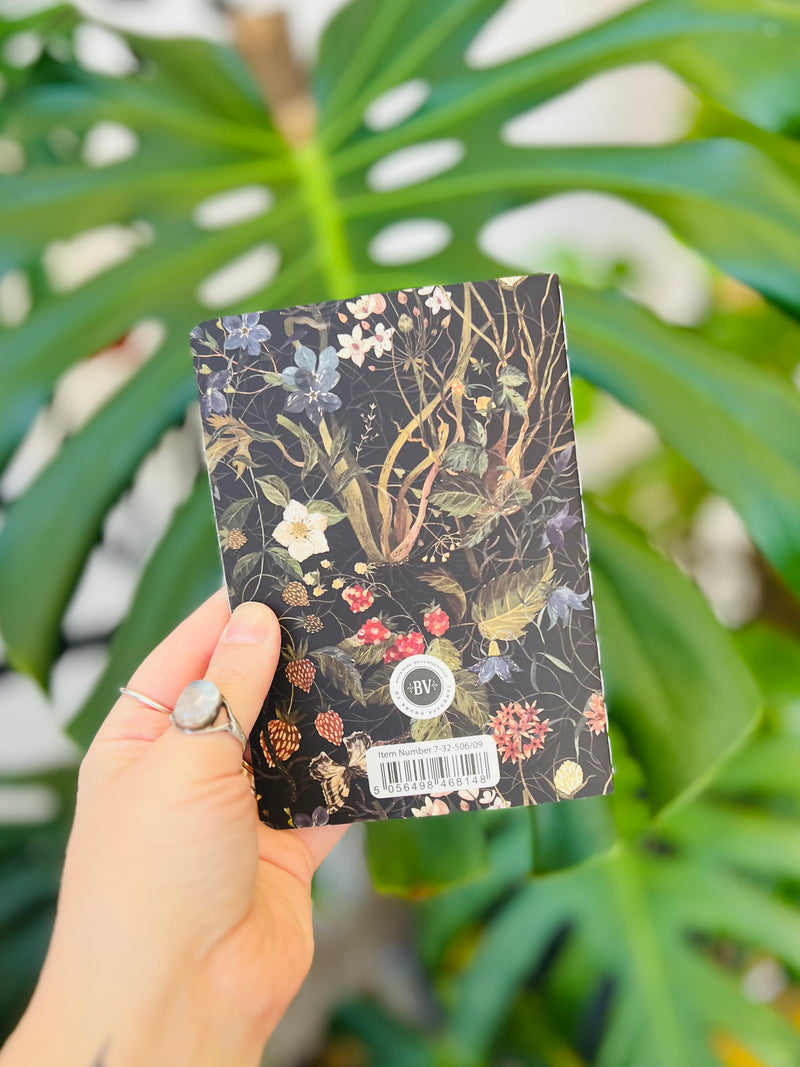 A6 Mini Passport Notebook Forest Flowers