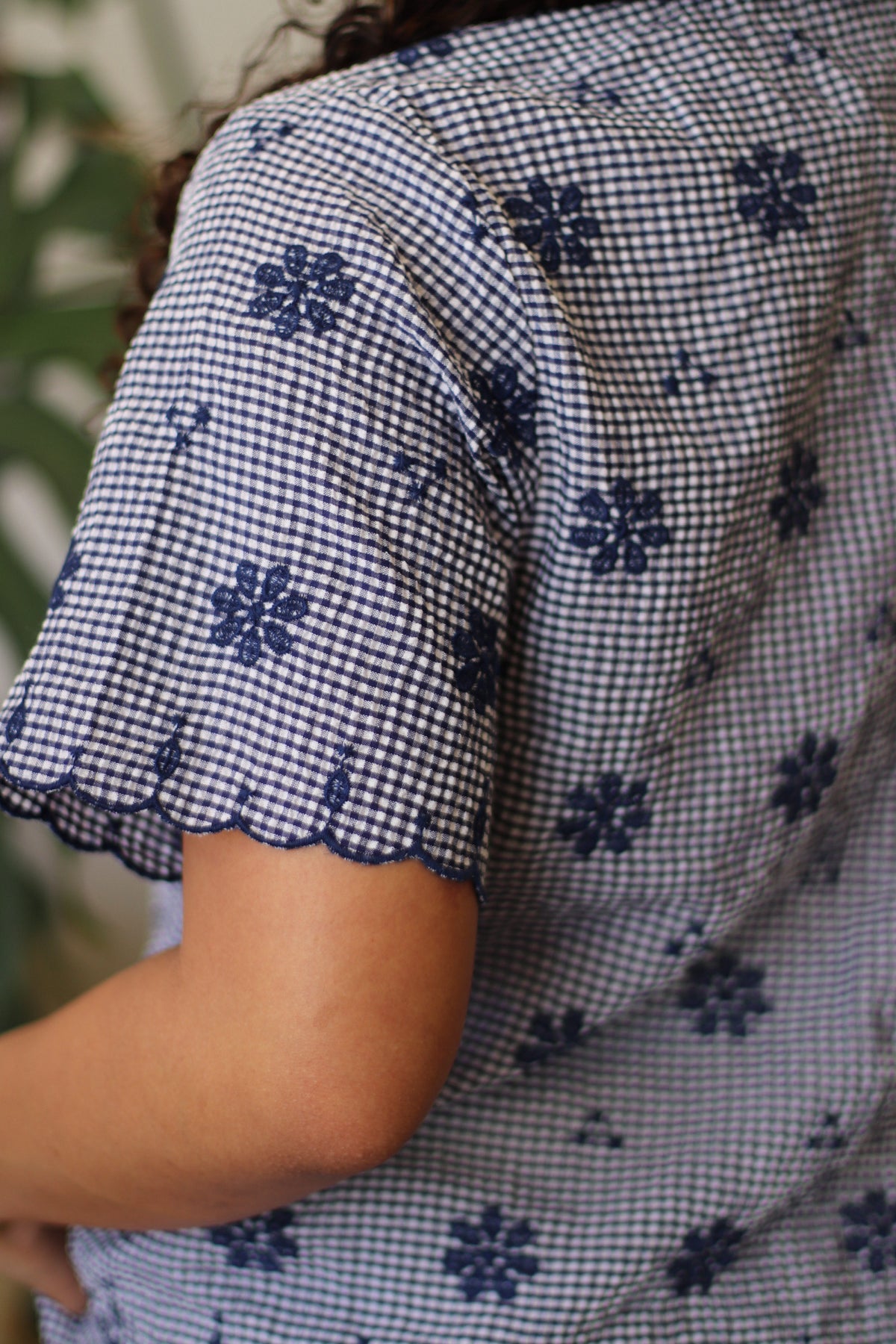 Darcy Floral Embroidery Woven Top & Shorts Set