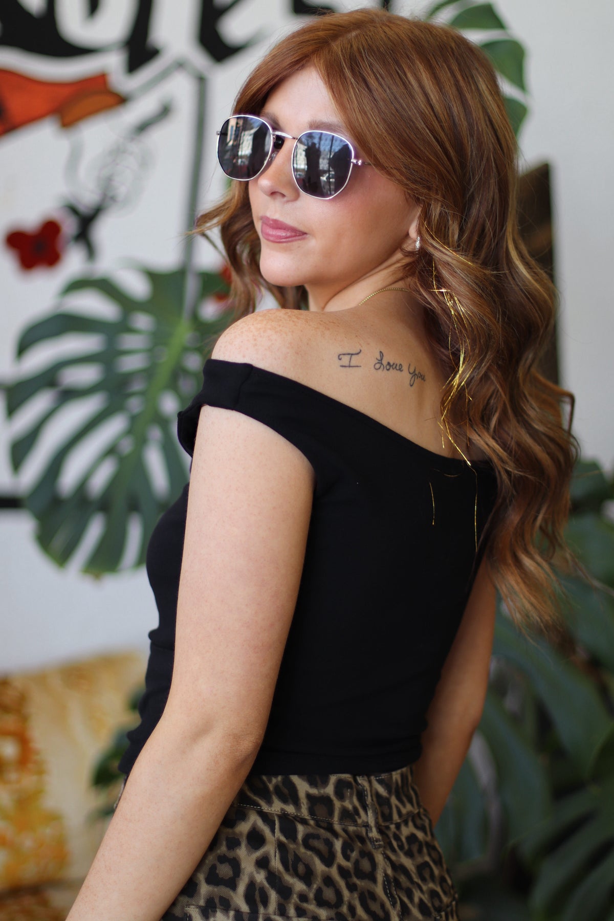 Black Sleeveless Wide Boat Neck Draped Knit Top