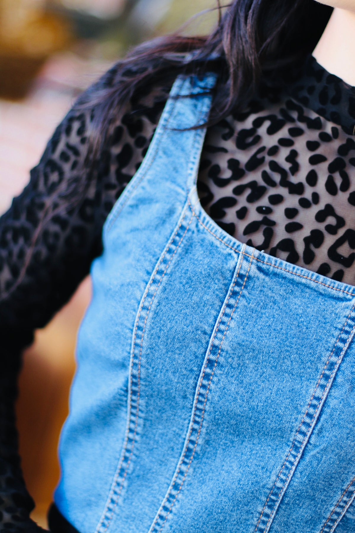 Bonfire Blues Denim Top