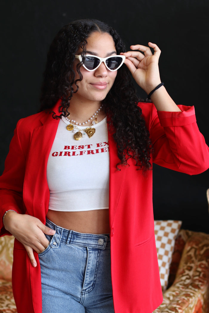 Best Ex Girlfriend Cropped Baby Tee