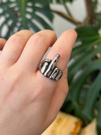 'F*ck' Unisex Chunky Stainless Steel Ring