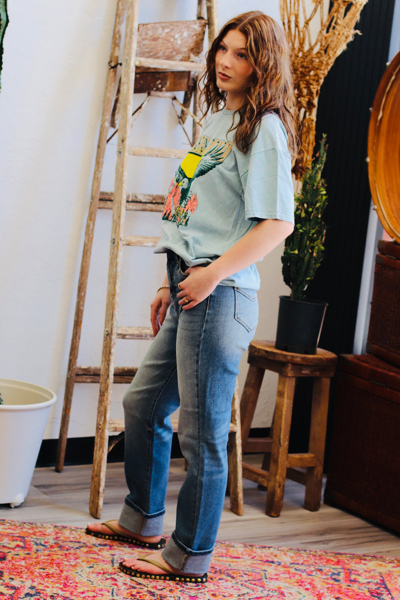 Freedom Teal Graphic Tee