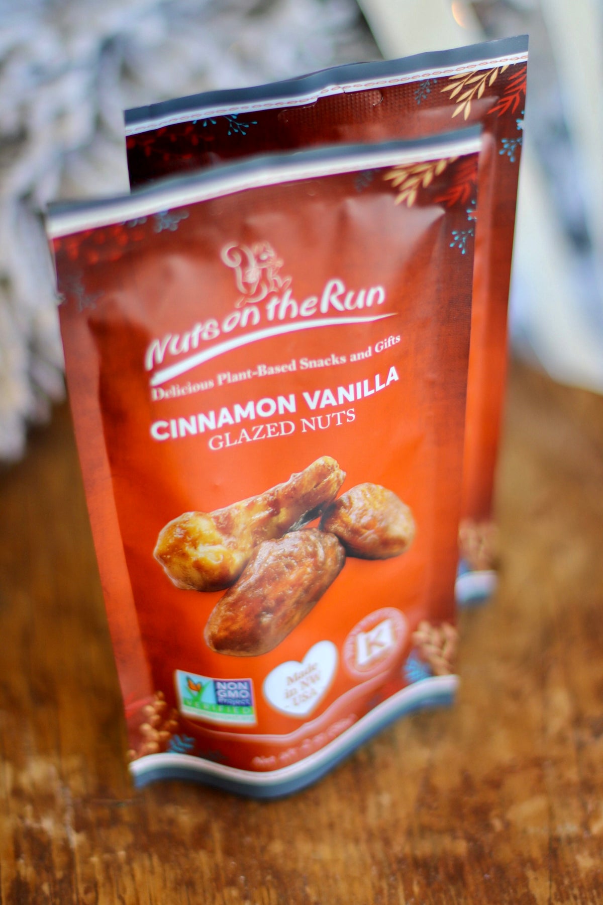 Cinnamon Vanilla Glazed Nuts