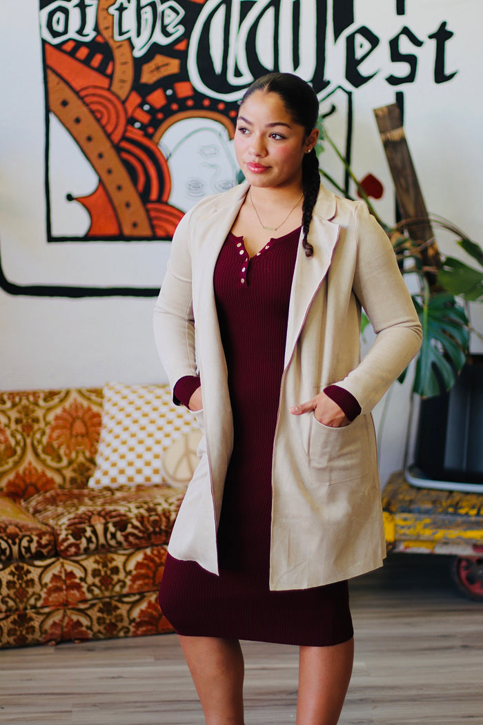 Autumn in New York Coat + Taupe