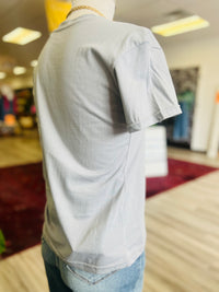 580 Basic Cotton Tee + Grey