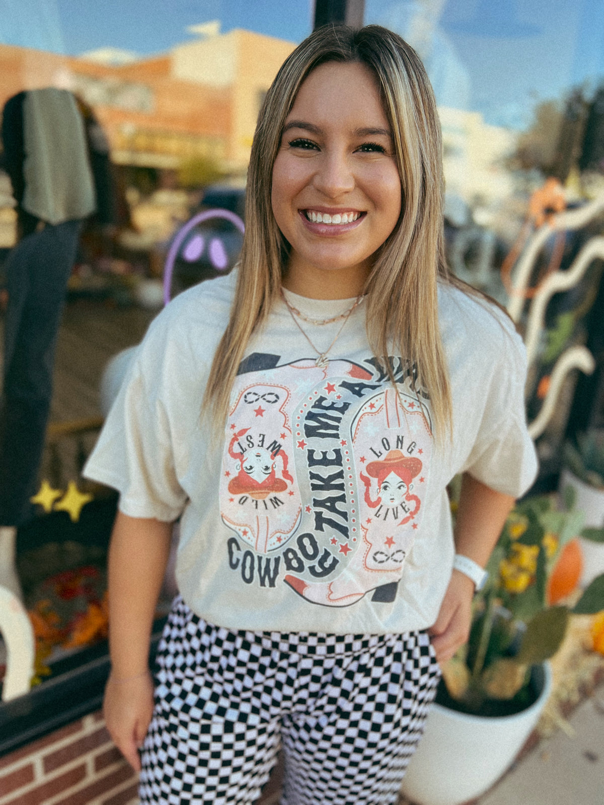 Cowboy Boots Graphic Tee - 580 Threads