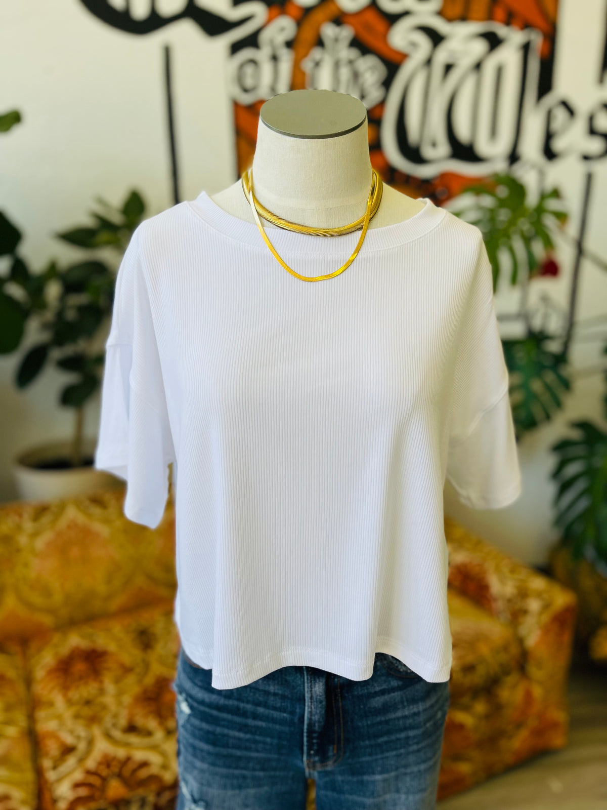 580 Friday Crop Tee + 2 Colors
