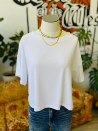 580 Friday Crop Tee + 2 Colors