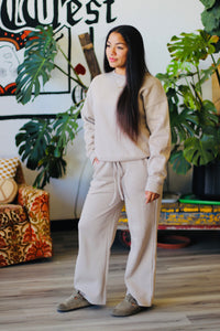 Comfiest Sweat Set Ever + Mocha