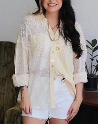 Buttercup Button Down Top
