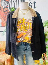 Working Girl Barn Jacket + Black