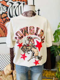 Cowgirl Camo Graphic Tee