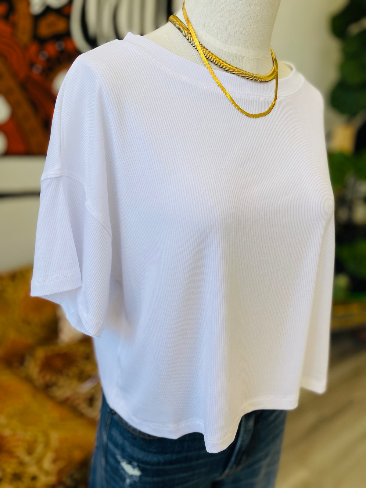 580 Friday Crop Tee + 2 Colors