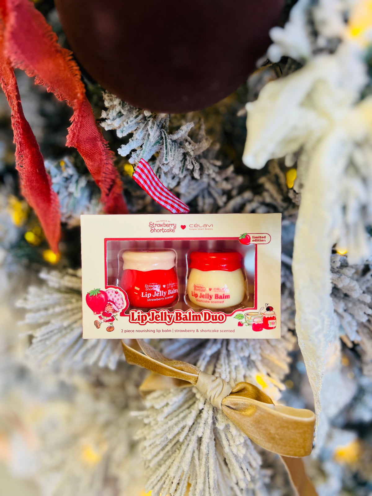 Strawberry Shortcake Lip Jelly Balm Duo