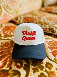 Thrift Queen Hat + Black/Red