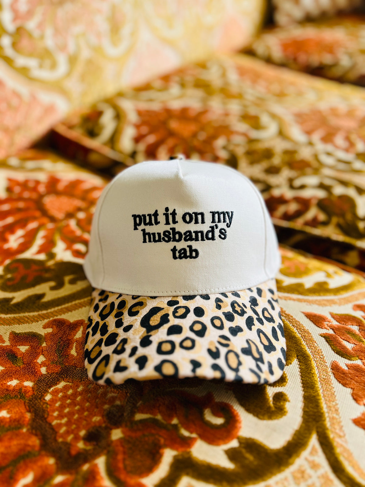 Husbands Tab Hat + Leopard