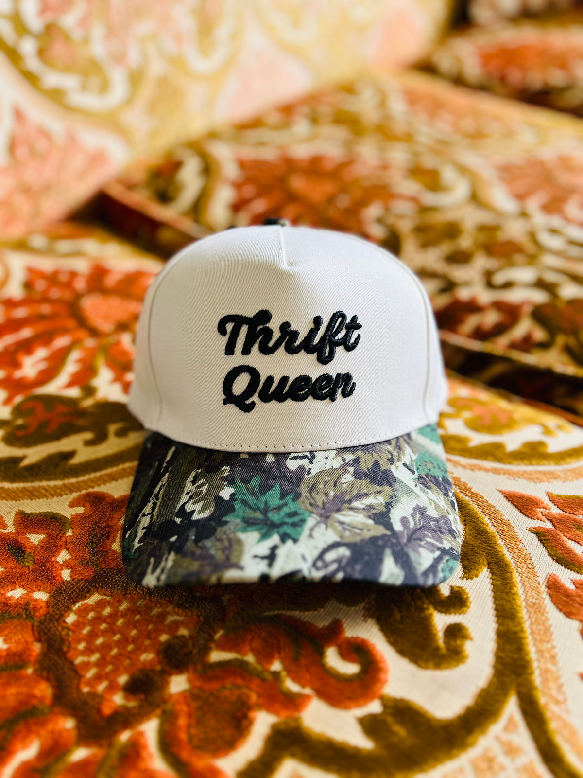 Thrift Queen Hat + Camo