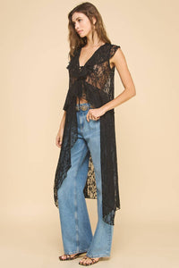 Ethel Lace Tunic Top