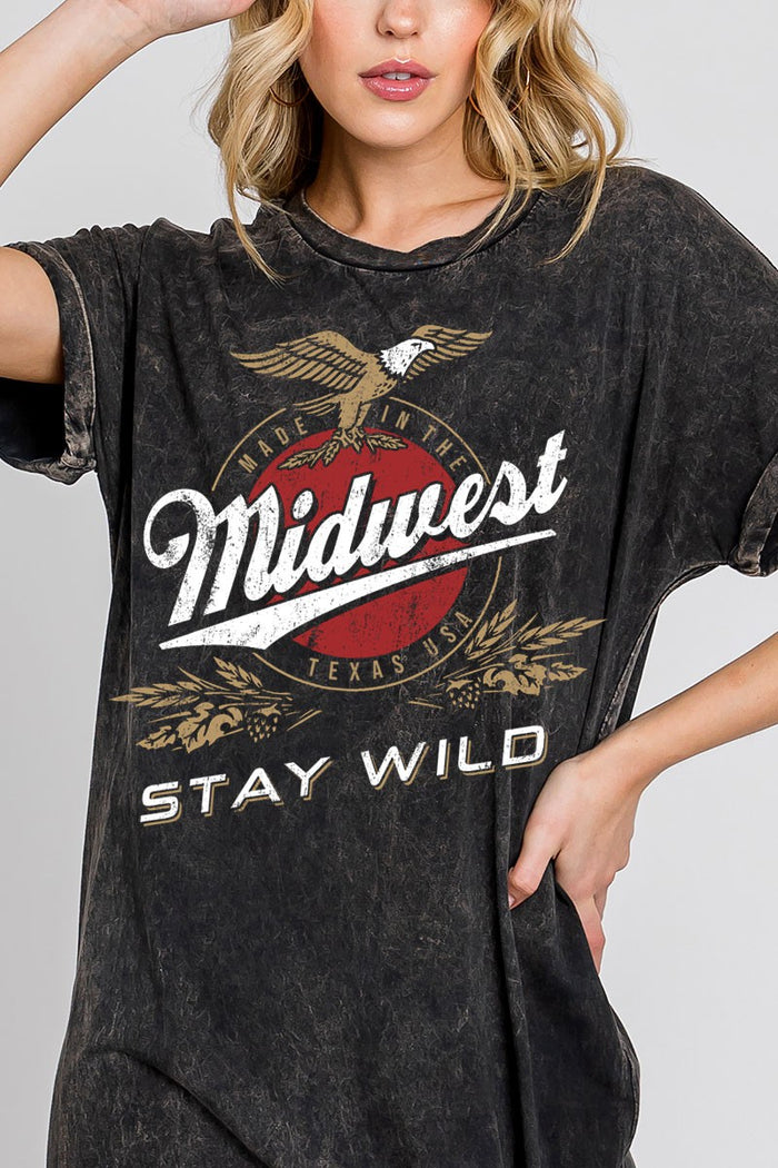 Midwest Tee Dress - 580 Threads