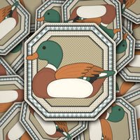 Mallard Duck 90's Country Sticker