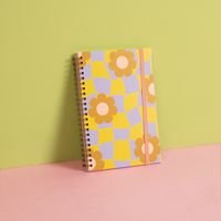 Cool Funky Daisy Notebook - 580 Threads