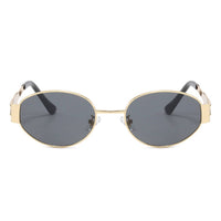 Retro Oval 90s Vintage Fashion Round Sunglasses