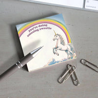 You're Doing Amazing Sticky Note Pad