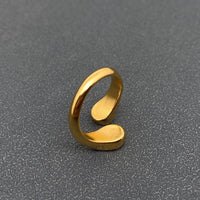 Pink Zircon 18K Gold-plated Stainless Steel Ring