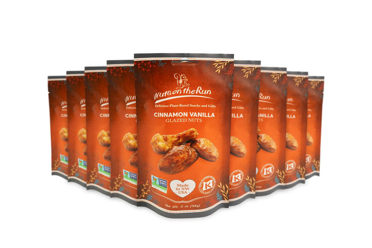Cinnamon Vanilla Glazed Nuts