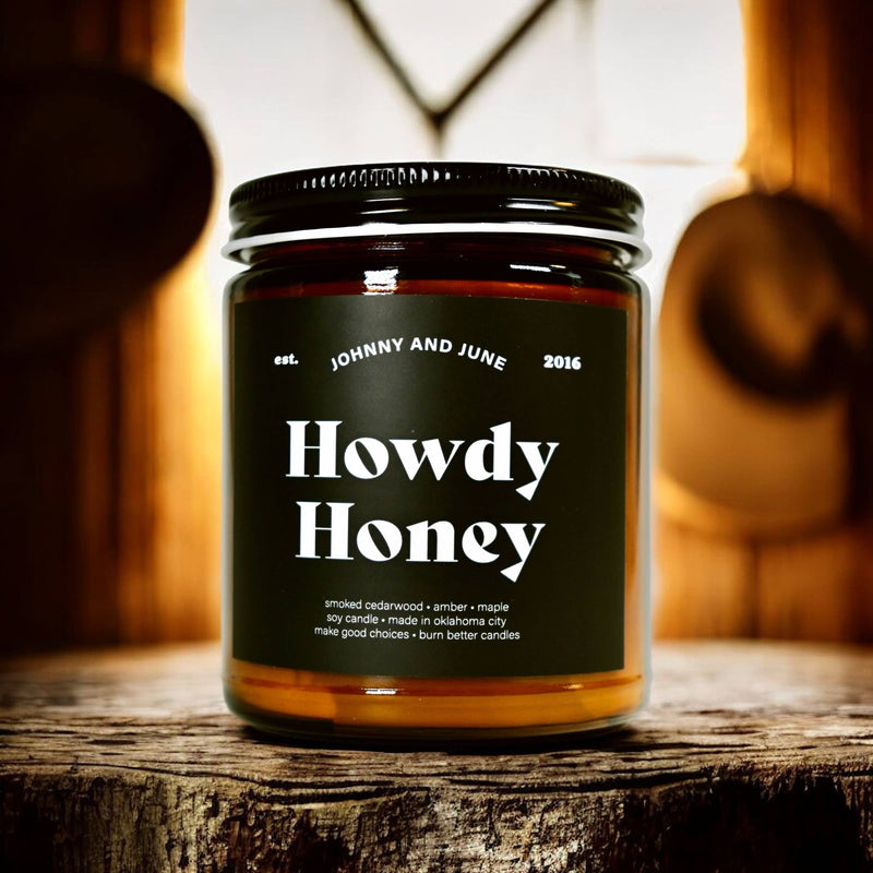 Howdy Honey 8oz Soy Candle