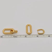 18K Gold Plated Linked Earrings