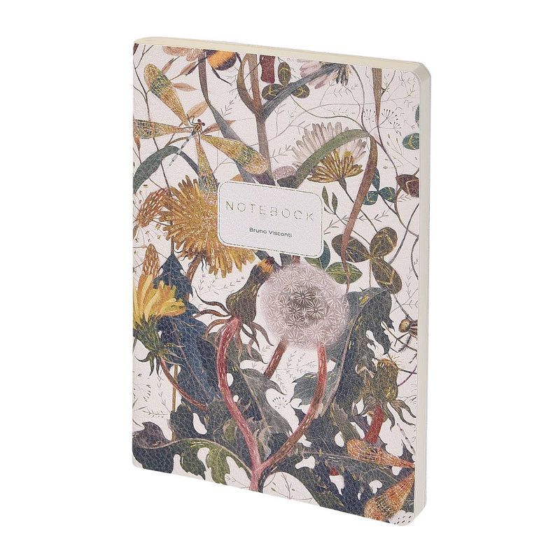 A5 Vegan Leather Notebook Dandelions