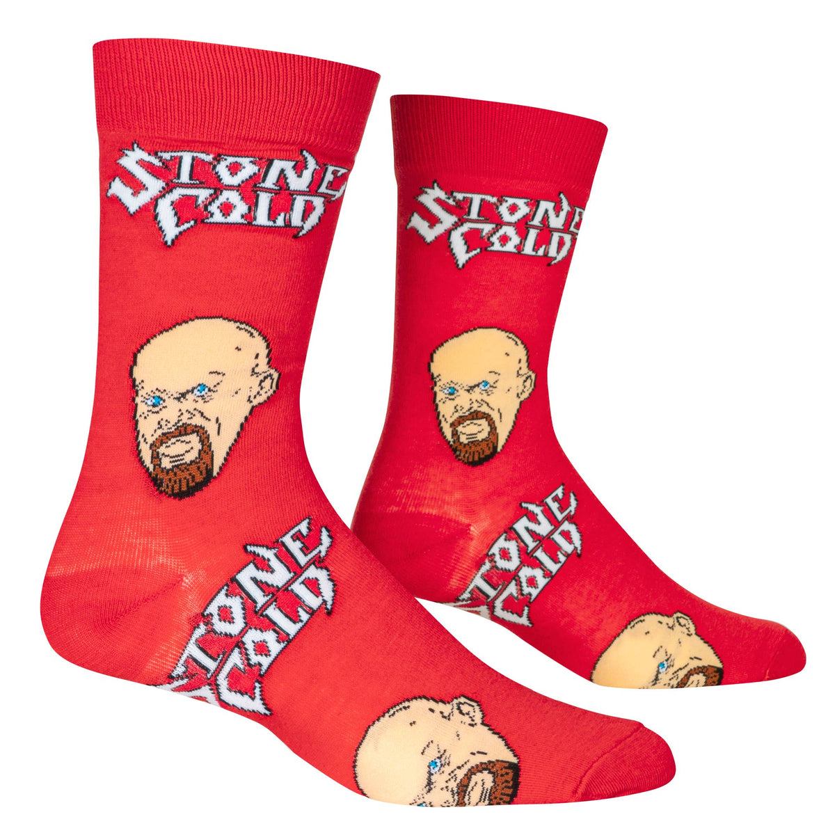 Steve Austin - Crazy Socks - Mens Crew Folded