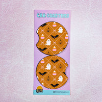 Halloween Diamond Icons Pattern- Coasters
