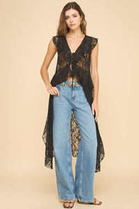 Ethel Lace Tunic Top