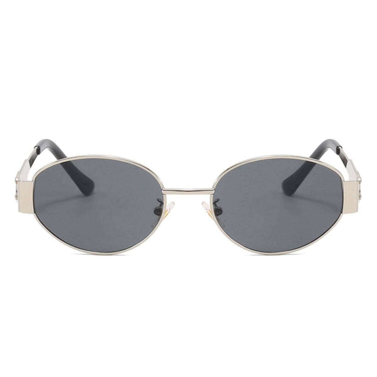 Retro Oval 90s Vintage Fashion Round Sunglasses