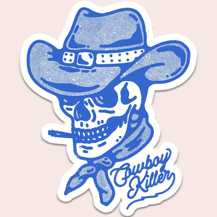 Cowboy Killer Sticker
