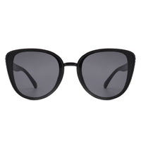 Chic Oversized Cat-Eye Rhinestone Sunglasses