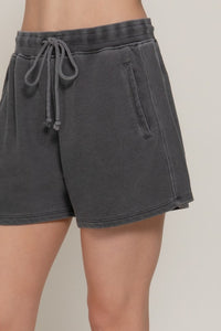 Cozy Terry Shorts + Grey