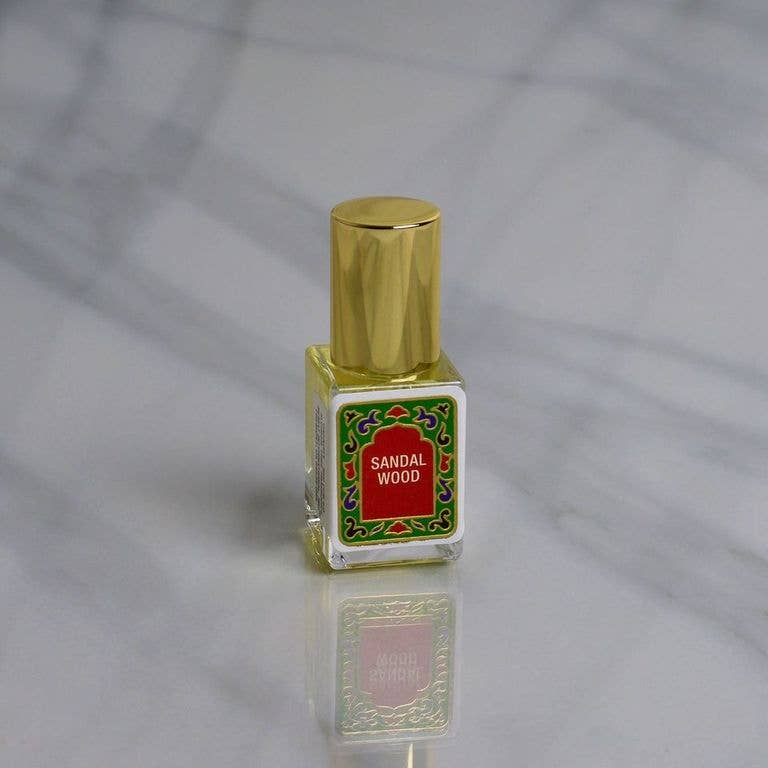 Sandalwood Perfume Oil: 10ml Roll-on