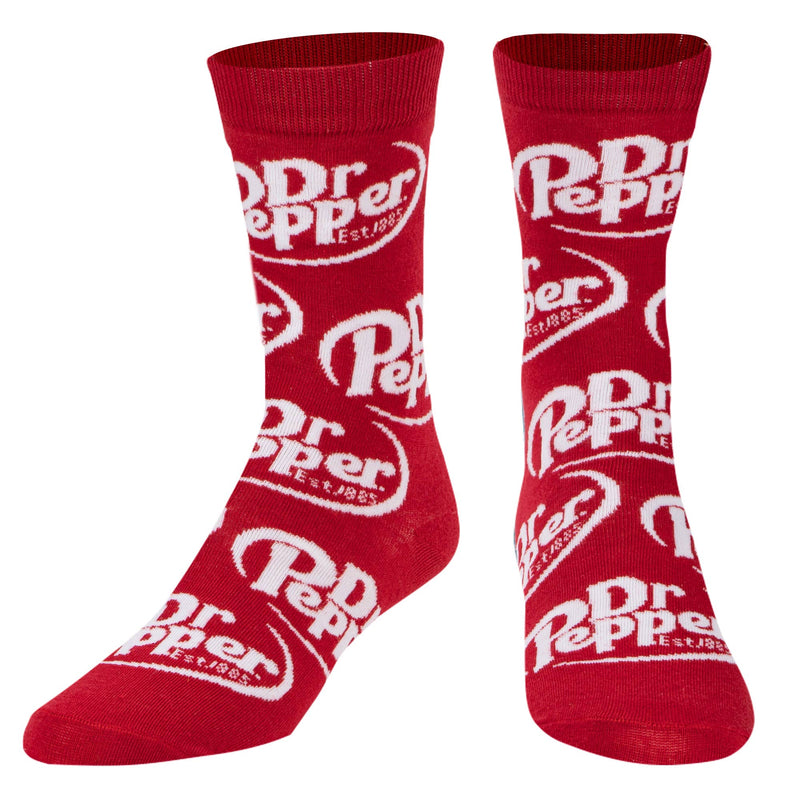 Dr Pepper - Womens Crew Folded - Crazy Socks