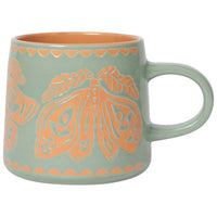 Moth Imprint Mug